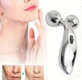Professional 3D Manual Roller Face Body Massager with 2 Wheels Facial Slimming Tightening Skin Handheld 3D Roller Equipment New 3D Rolling Massager – Y-Shape, Ergonomic Design, Neck Tension & Headache Relief Tool with New Kneading - Improve Lymph & Blood. 