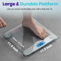 Bathroom Scale for Body Weight, Digital Weighing Machine for People, Accurate & Large LCD Backlight Display. 