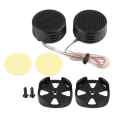 Newest 2pc 500W Car Mini Dome Tweeter Loudspeaker High Pitch speaker Super Power Audio Auto Sound Speaker for car. 