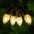 Retro C7 Candle Led Bulb E12 Base Mini Lamp Clear Glass 0.5w 2700k Warm White Chandelier Pendant String Light Replacement Bulbs. 