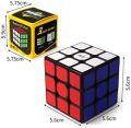 2 pieces Rubik Magic Cube - 3x3x3 - Smooth Speed Cube QIYI Cube 5.6cm. 