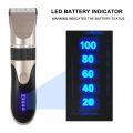 Ceramic Blade Electric Hair Clipper Men Barber Beard Trimmer Rechargeable Hair Cutting Machine for Men Low Noise Adult Hair Cut. 