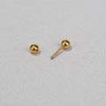 1Pair Women Men Stainless Steel Minimalist Stud Earring Small Tiny Double Balls Barbell Screw Studs Ear Bone Nail Lip Piercing. 