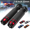 Universal 22MM CNC Motorcycle handleBar Grips handle bar Ends Motorcycle handlebars for Honda yamaha kawasaki suzuki ducati bmw. 