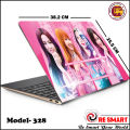 BLACK PINK Laptop Skin Protector Sticker(For 15.6 inch Laptops). 