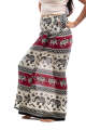 Ladies dress Elephant  Print lungi wrap Skirt / woman beach dress /party dress. 
