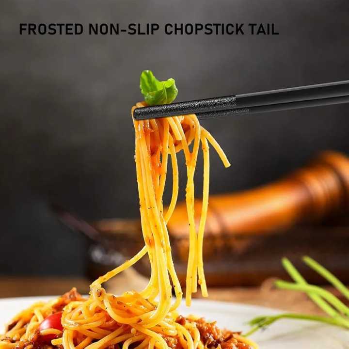 5%20Pairs%20Alloy%20Chopsticks%20-%20Reusable%20Fiberglass%20Alloy%20Non%20Slip%20Japanese%20Chinese%20Korean%20Chop%20Sticks%20Pack%20by%20ZinZen%20-%20Image%203
