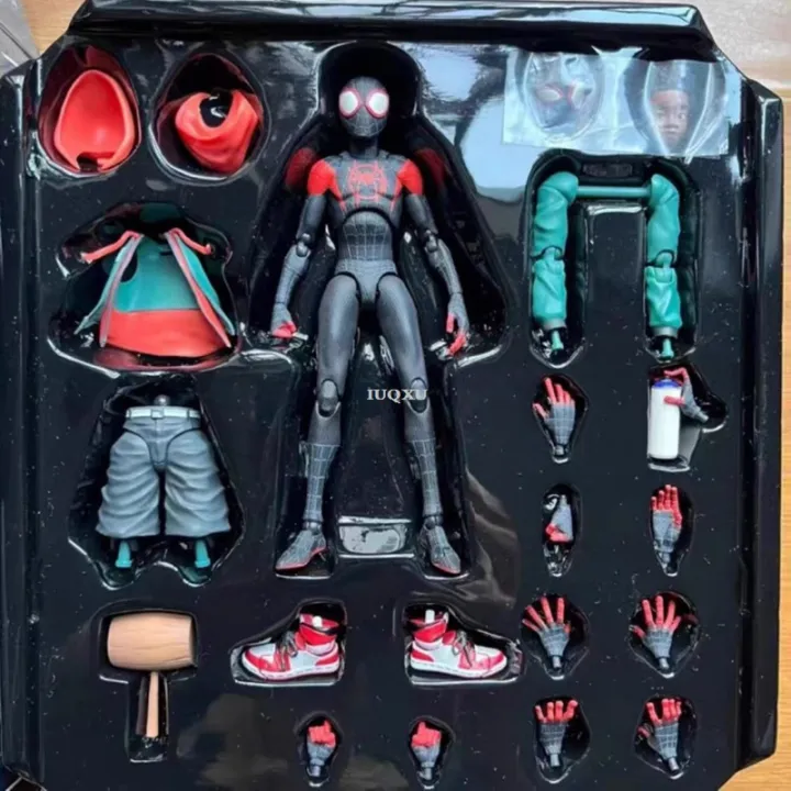 IUQXU%20Miles%20Morales%20Spider%20Man%20Action%20figures%2015cm%20Multi-Accessories%20Super%20Hero%20Spiderman%20Movable%20Statues%20Model%20Collectible%20Ornaments%20-%20Image%205
