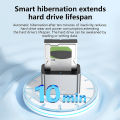 New style Hard Drive Dock SAS To USB 3.0 Adapter Support Up To 20TB 2.5 3.5 Inch SATA HDD SSD Reader for 2.5/3.5 Inch SATA/SAS HDD SSD. 