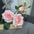 【Folio & Light】Sunmade Luxury Paris Perfume Roses Silk Artificial Flowers Home Wedding Party Decoration Flores Artificales White Rose Marriage. 