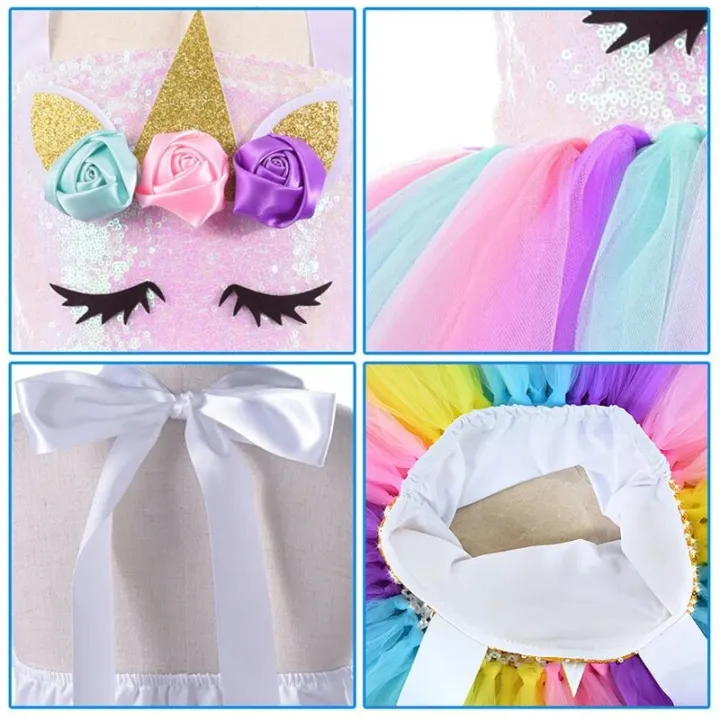 Girls%20Unicorn%20Dresses%20Christmas%20Kids%20LED%20Lights%20Sequin%20Pastel%20Rainbow%20Birthday%20Party%20Tutu%20Dresses%20Shiny%20Princess%20Cosplay%20CostumeBasketball%20-%20Image%206