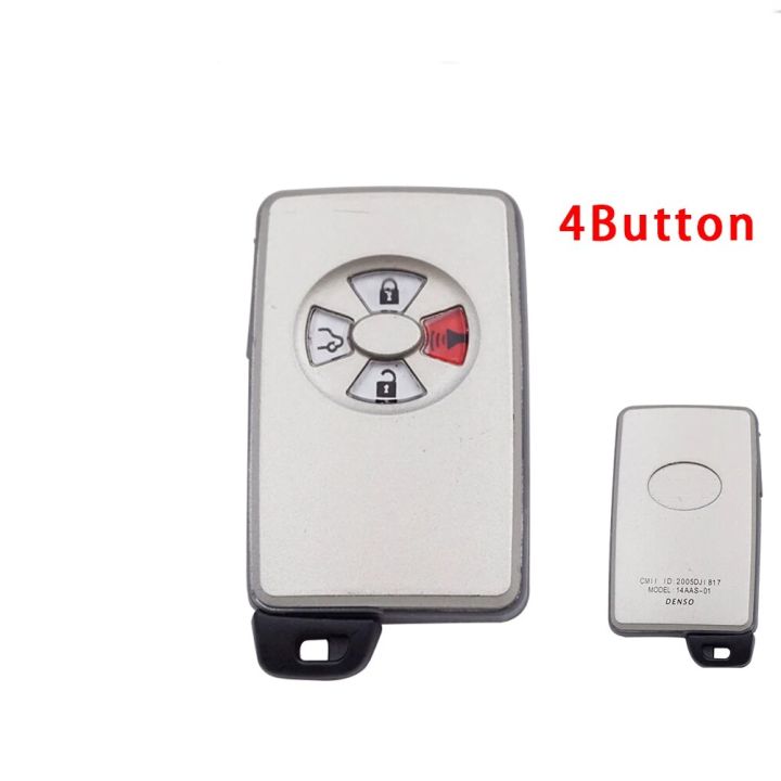 【Wireless】 Remote for Toyota Corolla Award Allion VITZ AURIS 2 3 Button Smart Keyless Car Key