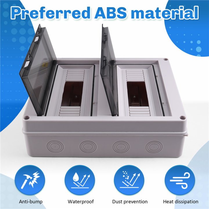 HT Series Junction Box 24WAY - IP65 Waterproof Plastic Distribution ...