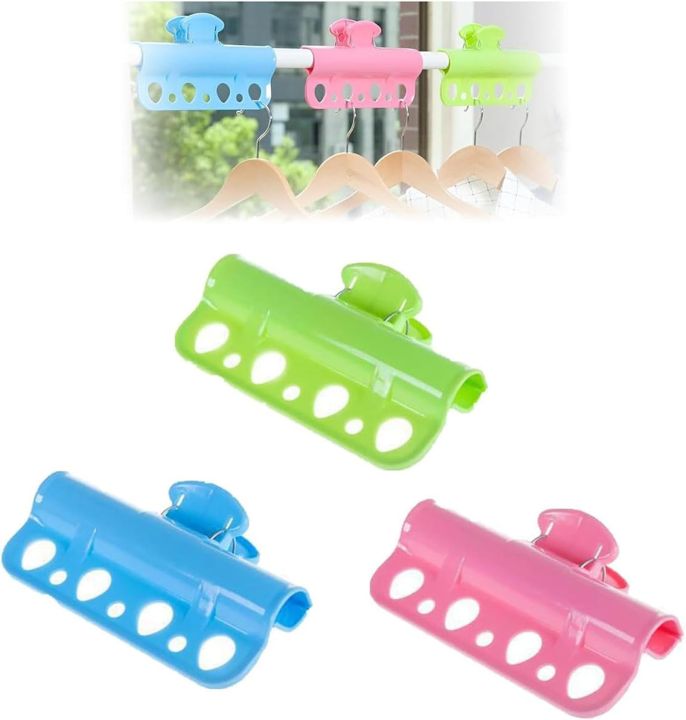 Large Plastic Clothes Rack Strong Windproof Multi-function Laundry ...