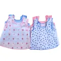 Newborn Baby Frocks 100% Cotton 10 pcs pack [Hospital Pack]. 