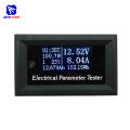 33v 3a 33v/100v 10a Oled 7 In 1 Multimeter Tester Voltage Current Watt Time Temperature Meter W/ Wire. 