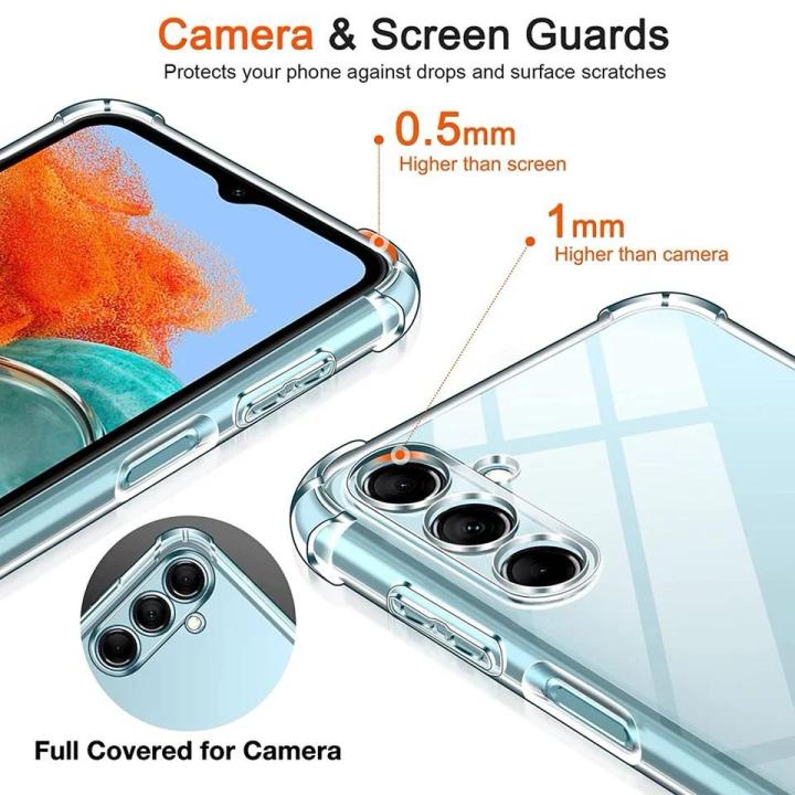 Samsung%20Galaxy%20A05s%20Shockproof%20Case%20-%20Transparent%20Protective%20Clear%20Back%20Cover%20Silicone%20Bumper%20Soft%20Case%20For%20Girls%20Boys%20Cute%20New%20-%20Image%203