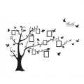6 x 8.5 Feet size Family Photo Album Frame Tree Memory of Love wedding decoration birthday  kids room Wall Stickers. 