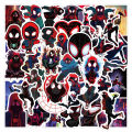 10/30/50pcs Cool Miles Morales Spider Man Stickers Disney Superhero Cartoon Decal Laptop Skateboard Bike Toys Sticker for Kids. 