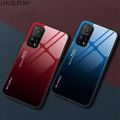 Gradient Tempered Glass Case For Xiaomi 11T Pro 12X 12 13 Lite 5G Mi 9T A2 11I A1 8 9 SE A3 10 10T 11 Colorful Back Cover. 