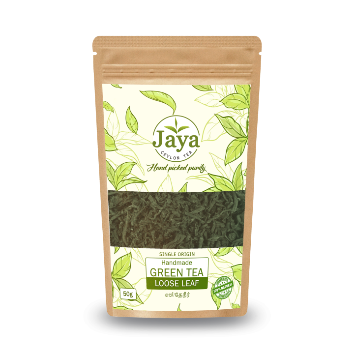 JAYA Ceylon Handmade Premium Green Tea (Loose Leaf)