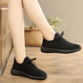 Fashion Casual Walking Breathable Non-Slip Soft Sole Pointed Toe Sneakers For Women. 