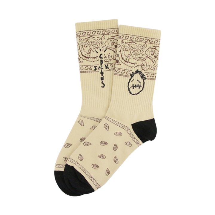 Travis%20Scott%20Crew%20Socks%20For%20Men%20Fashion%20Casual%20Socks%20Male%20Cactus%20Jack%20Bandanas%20Socks%20Streetwear%20Hip%20Hop%20Cotton%20Couple%20Happy%20Sock%20-%20Image%204