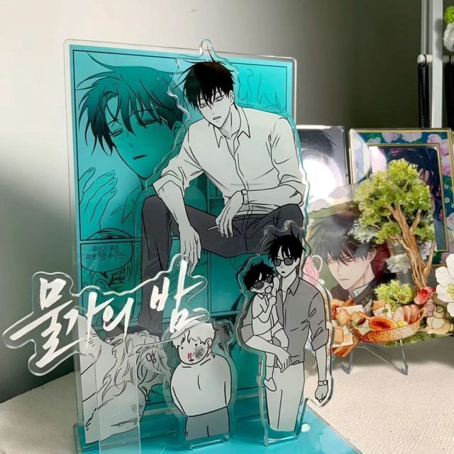 【The Quiet Page】New Korean Comic Low Tide In Twilight Acrylic Stand Yeo Taeju Kim Euihyun Cartoon Characters Model Plate Korean Manga Around