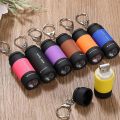 1Pc Mini Keychain Bag Torch USB Rechargeable LED Light Flashlight Lamp Waterproof Emergency Mini flashlight rechargeable type keychain type flashlight. 