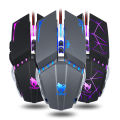 T-Wolf V7 Mechanic Gaming Mouse DPI Adjustable LED RGB Wired USB Programmable Mouse. 