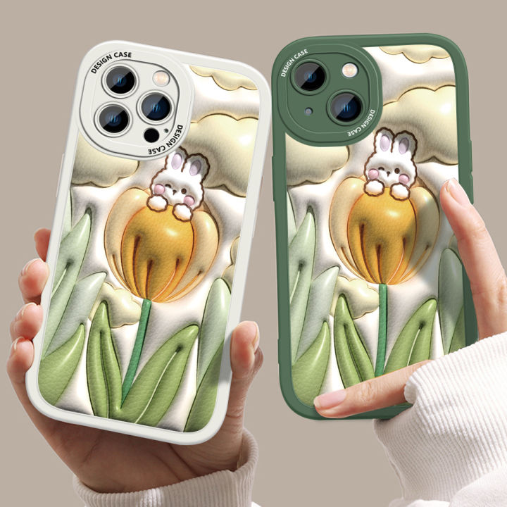 DEL for Vivo Y65 Y66 Mobile Cover Stereoscopic Flower Phone