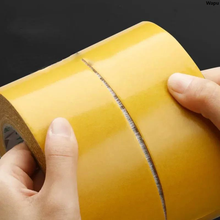 WapuAffordable5M%20High%20Viscosity%20Tapes%20Double%20Sided%20Cloth%20Base%20Grid%20Tapes%20Waterproof%20Traceless%20Carpet%20Adhesive%20Fiber%20Tape%20Strong%20Sticky%20Strips%20-%20Image%203