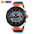 【BestGO】SKMEI Men Sports Watches Fashion Digital Watch Alarm Dual Display Casual 30M Waterproof Chrono Wristwatches 1016. 