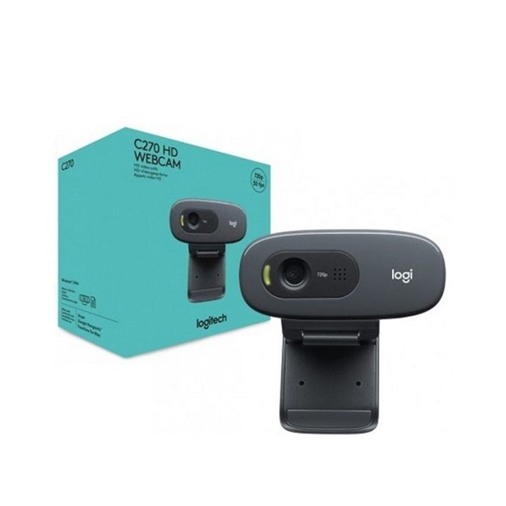 Logitech C270 HD Webcam with built in Mic