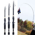 Telescopic Fishing Rod Ultra-light Spinning Casting Fishing Rod Carbon Fiber Ultra-short 1.8/2.1/2.4 Fishing Rod Tackle. 