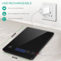 【BestGO】 Kitchen Scale 10kg /1g Rechargeable Weighing Scale Electronic Smart Scale 5 Units LCD Display. 