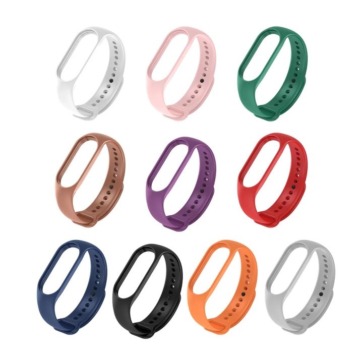 Xiaomi Mi Band 5/6 Plain Silicone Strap