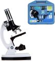 Student 1200x Biological Educational Microscope Set Metal Microscope Kit Scientific Children Discovery Room 28 Pieces. 