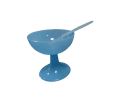 Plastic Ice Cream Cup with Plastic Spoon. 
