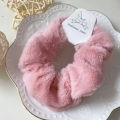 Winter Warm Soft Hair Scrunchies For Women Girls Cute Plush Elastic Hair Band Multicolor Rubber Band Hair Loop Hair Accessories Luyo. 