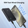 Baseus EnerFill FP11 Power Bank 10000mAh 15W Cosmic Black (Includes Simple Type-C to Type-C Cable 20V/3A 30cm Black). 