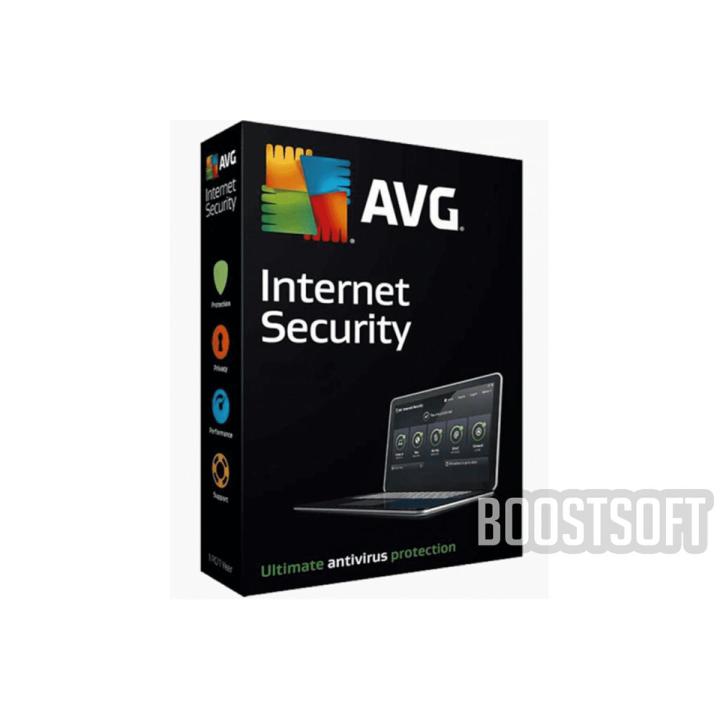 AVG Internet Security 2019 Antivirus with life time licenses key and no 1 packing quality