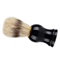 100% Pure Badger Shaving Brush With ABS Handle Men's Luxury Professional Hair Salon Tool Engineered To Deliver The Best Shave Of Your Life. 