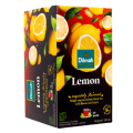 Dilmah Lemon Flavored Black Tea, 20 Tea Bags. 