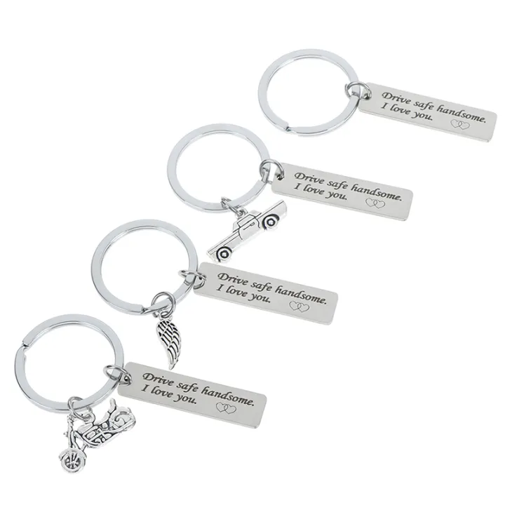 Drive%20safe%20handsome%20I%20love%20you%20trucker%20key%20ring%20gift%20for%20husband%20boys%20-%20Image%204