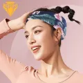 Head Wrap Pastoral Style Outdoor Sports Elastic Women Sweatband. 