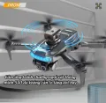 High-end drone flycam P15 pro dual camera 4k full HD, Wifi connection from phone transmits from a distance of 500m, anti-collision sensor. 