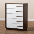 Chest of Drawer / Drawer set /  5-Drawer Chest - COD 500T&W. 