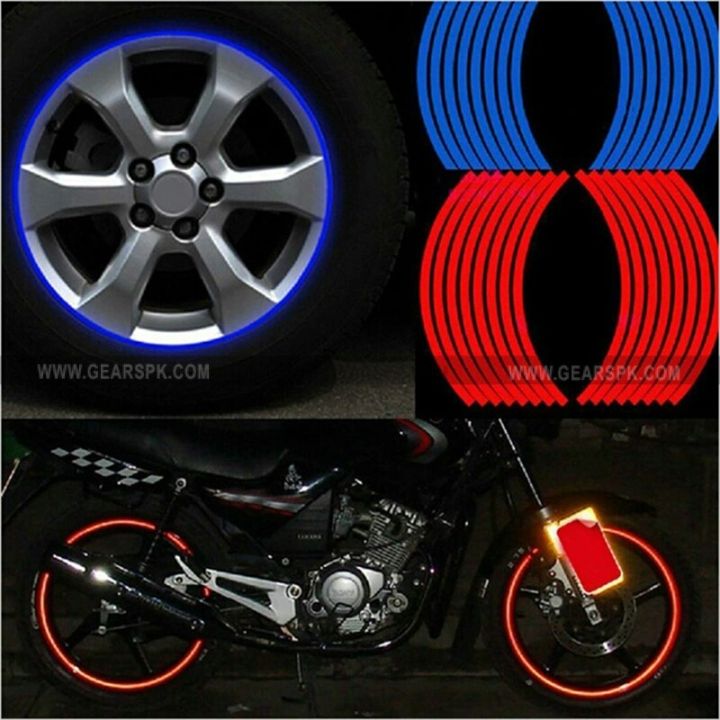 【Tento】Yamaha YBR Bike Rim Sticker Glowing | Daraz.lk