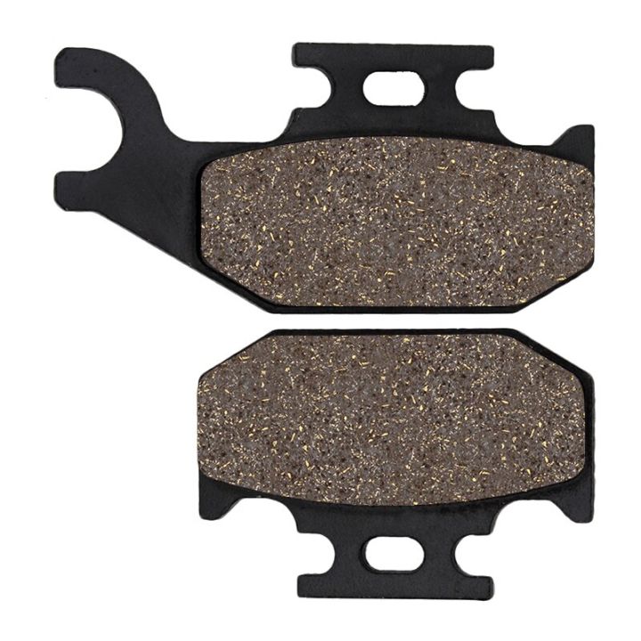 Cyleto Motorcycle Front and Rear Brake Pads Yamaha YFM 700R Raptor YFM 700 2006-2015 YXR450 YXR 660 2004-2009
